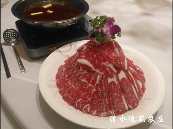 串汤牛肉